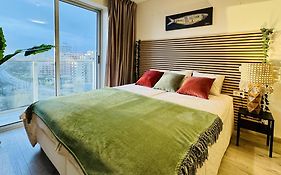 Mcrame Design Apt Sea View, Beachfront, Swimming Pool, 2Bdr, 2Bar, 6 Pax, Praia Da Rocha